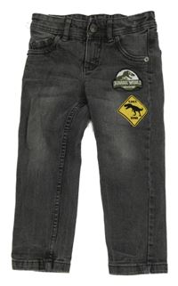 Šedé rifle s dinosaury - Jurský svět