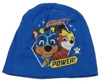 Modrá bavlněná čepice s Paw Patrol Nickelodeon