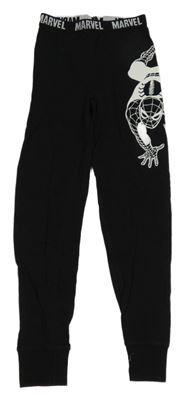 Černé pyžamové kalhoty se Spidermanem H&M