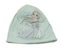 Mátová čepice s Elsou Disney