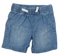 Modré lehké riflové kraťasy H&M