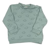 Světlemodrá mikina se slony H&M
