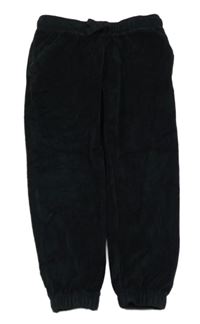 Černé sametové tepláky George