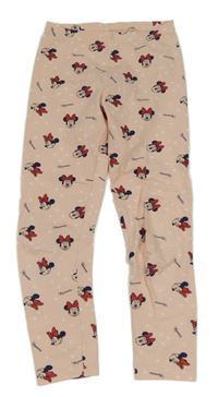 Světlerůžové legíny s Minnie C&A