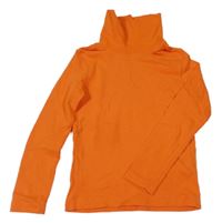 Oranžové triko s rolákem 