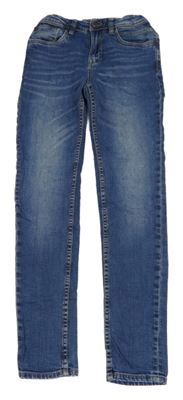 Tmavomodré skinny rifle Garcia Jeans