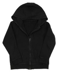 Černá propínací mikina s kapucí zn.George