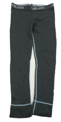 Antracitové spodní kalhoty TrollKids