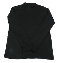 Černé triko se stojáčkem LC Waikiki