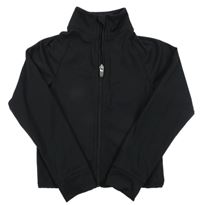 Černá propínací sportovní crop mikina F&F