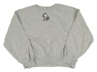 Světlešedá mikina se Snoopym H&M