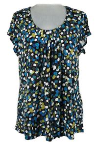 Dámská barevná puntíkovaná halenka M&S