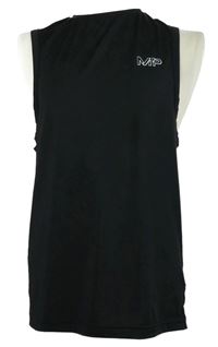 Pánské černé sportovní tílko s logem My Protein 