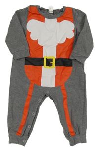 Šedý overal se Santa Clausem Shein