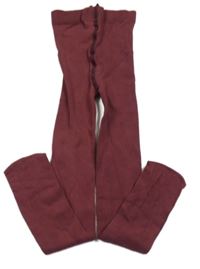 Mahagonové punčocháče H&M