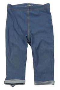 Modré legíny riflové vzhledu Primark