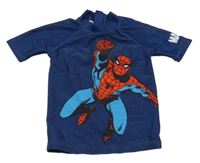 Tmavomodré UV tričko se Spidermanem
