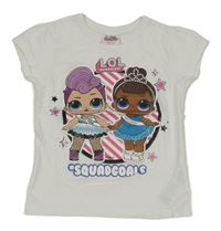 Bílé tričko s L.O.L. Surprise 