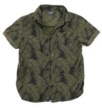 Khaki-černé košile Primark