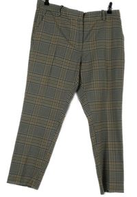 Dámské barevné kostkované slavnostní kalhoty H&M
