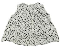 Bílá halenka s hvězdami Pocopiano