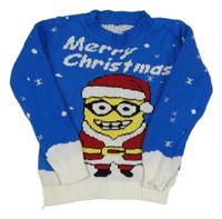 Modrý svetr s Mimoněm 