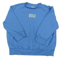 Modrá mikina s nápisem Urban