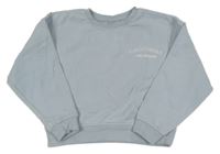 Světlemodrá mikina s nápisem Matalan