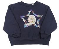 Tmavomodrá mikina s Frozen H&M