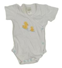 Bílé zavinovací body s kachničkami Dimo