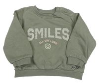 Šedá oversized mikina s nápisem M&S