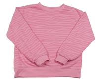 Růžová vzorovaná mikina Primark