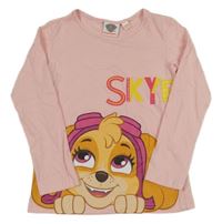 Světlerůžové triko se Skye Nickelodeon 