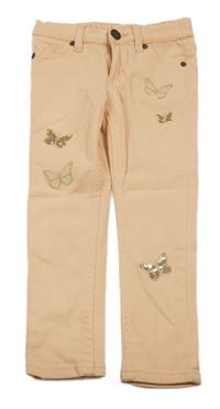 Broskvové rifle s motýly Kiki&Koko