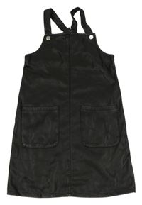 Černé koženkové šaty PRIMARK