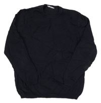 Tmavomodrý svetr MANGO