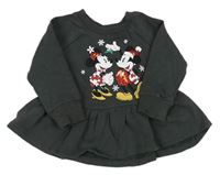 Šedá mikina s Minnie a Mickey mousem Next