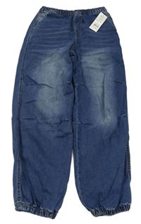Modré slouchy rifle Pep&Co
