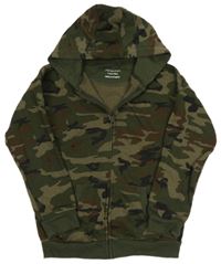 Army propínací mikina s kapucí Primark