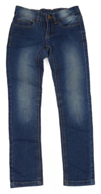 Tmavomodré skinny rifle Y.F.K.