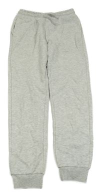 Světlešedé melírované tepláky L&D