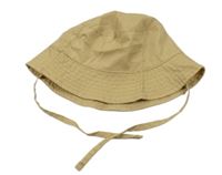 Pískový plátěný klobouk Hema