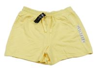 Nové - Žluté teplákové kraťasy Dunnes