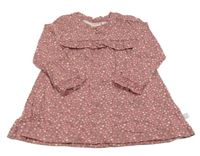 Starorůžové bavlněné šaty s hvězdami Liegelind