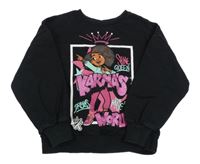 Černá mikina s potiskem George