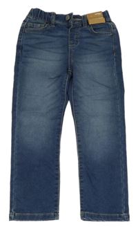 Nové - tmavomodré teplákové rifle dunnes