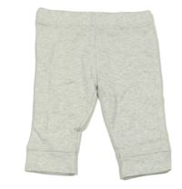 Šedé melírované lehké tepláky 