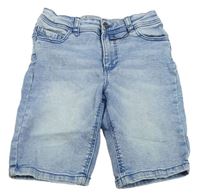 Světlemodré riflové skinny kraťasy Denim Co.