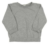 Šedá mikina zn. H&M