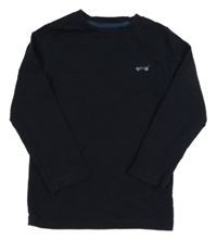 Tmavomodré triko s autem Next